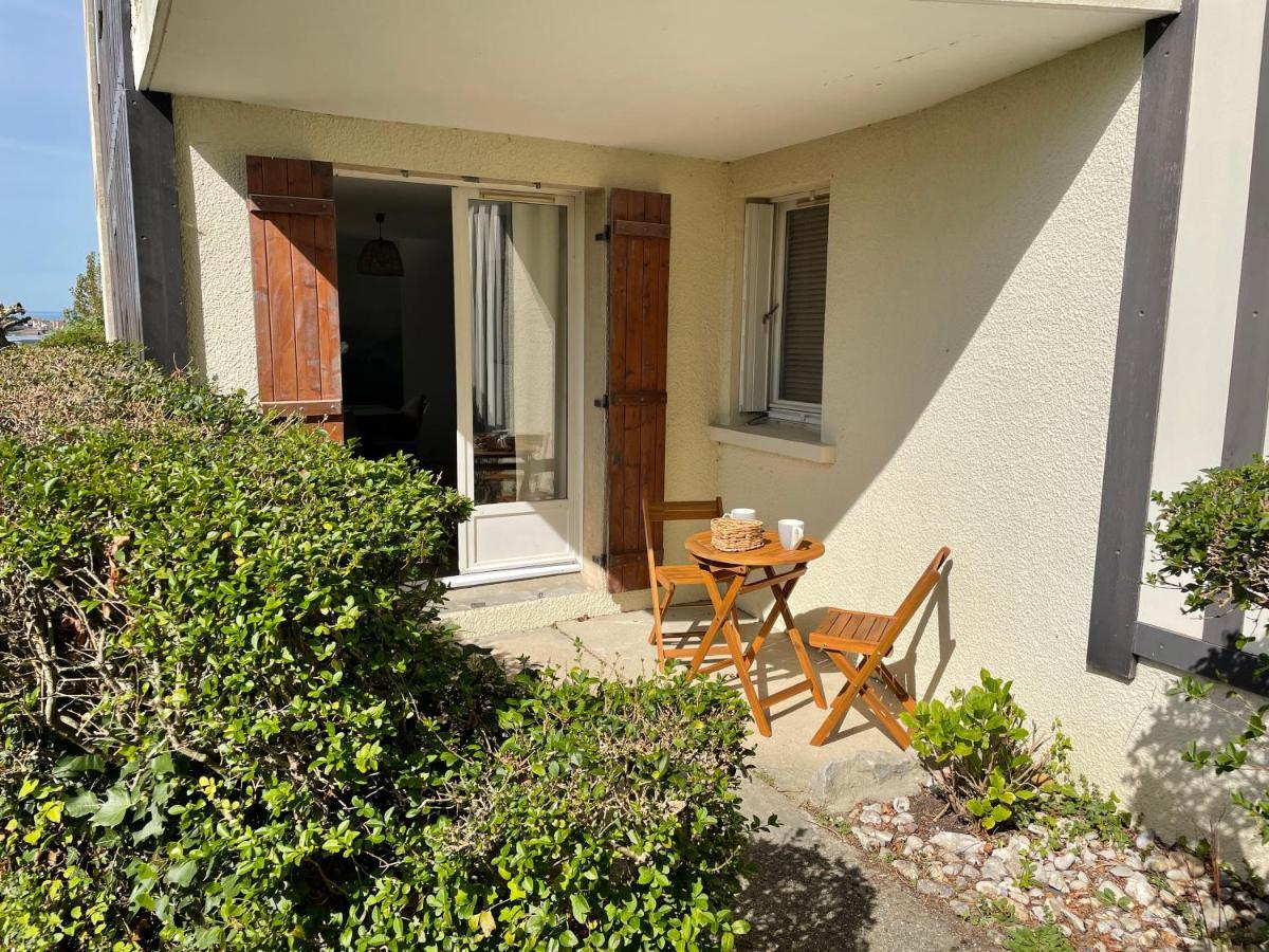 Le Plein Soleil, Appt 2 Pieces Terrasse, 600 M De La Plage De Blonville Sur Mer Apartman Kültér fotó